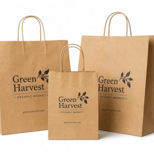 Craft Paper Grocery Bags